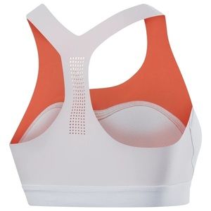 Reebok sports pure move bra grey and orange size M